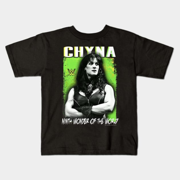 Chyna Ninth Wonder Of The World Vintage Kids T-Shirt by Holman